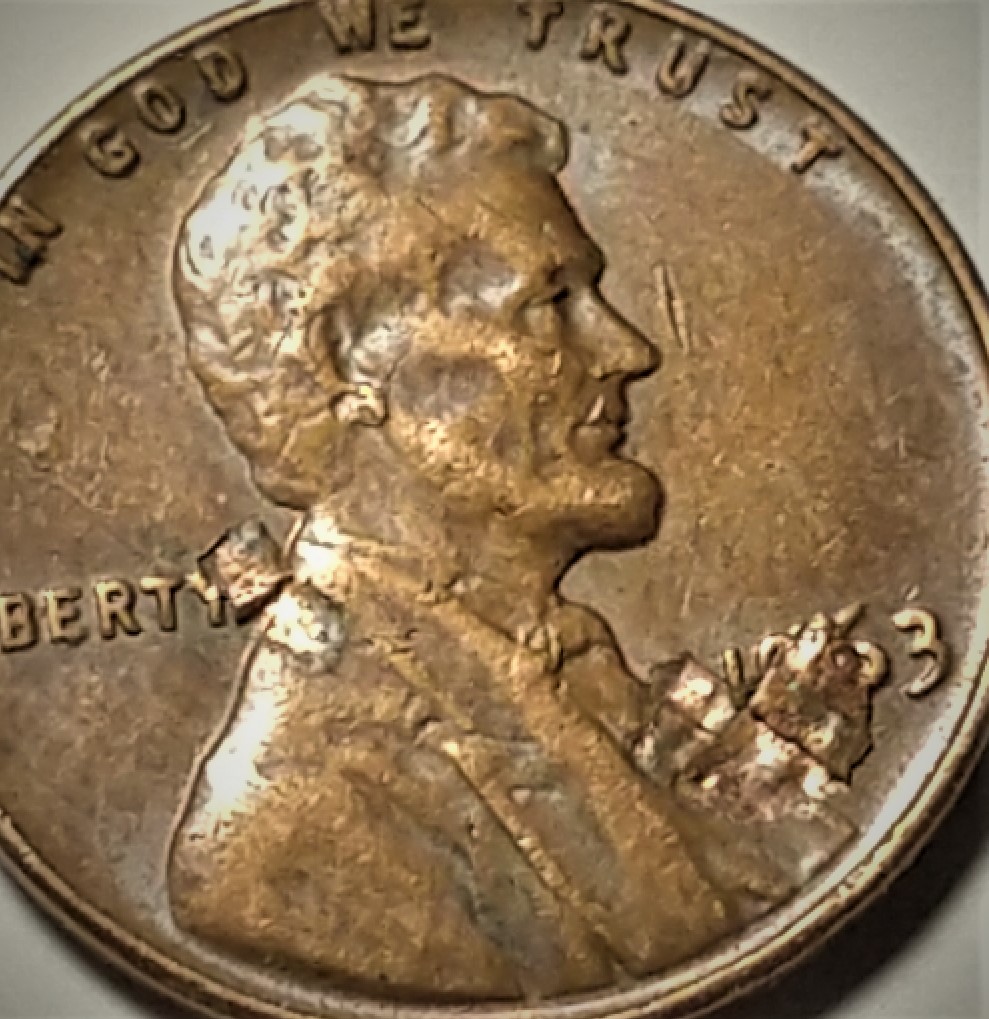 1963-Lincoln-Memorial-Penny-With-Something-Going-On?