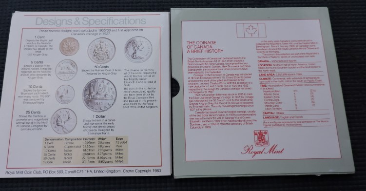 1983-Canada-Unc-Set-Uk-Royal-Mint