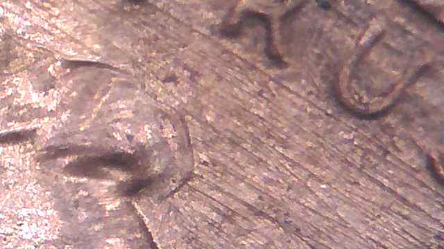 1988-Lincoln-Cent-With-?-Lines-All-Over-Surface