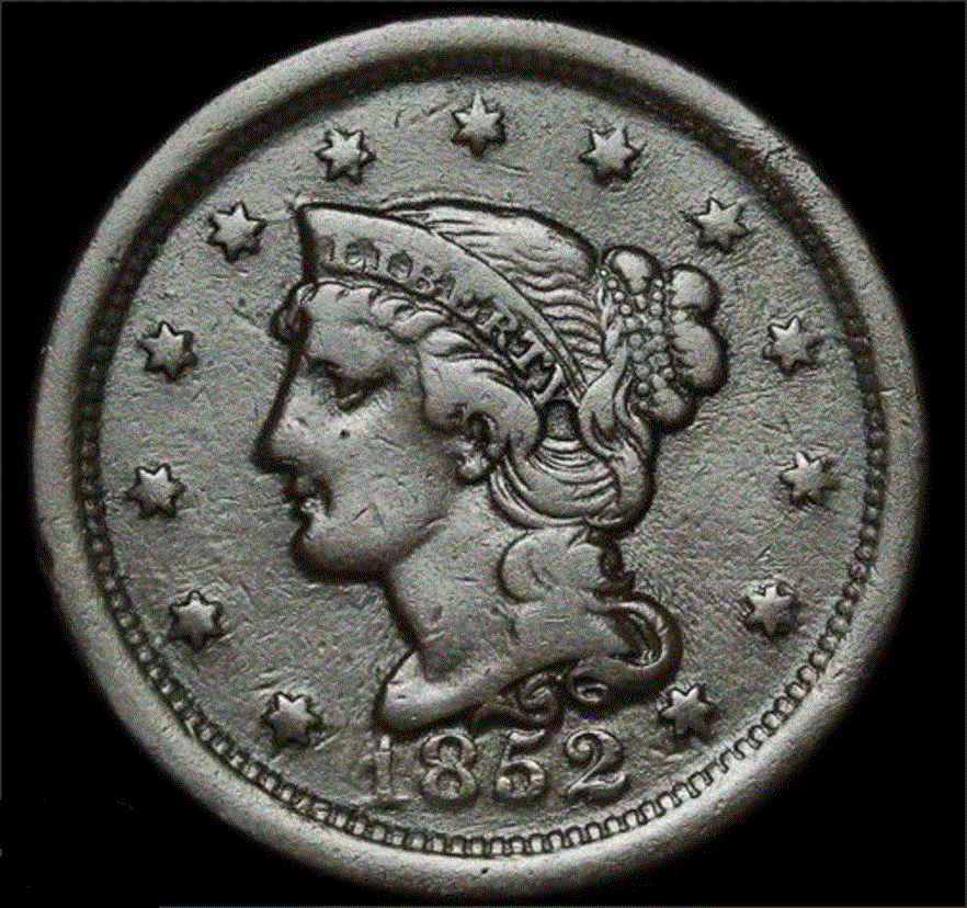1852-Large-Cent-For-Grading-Please