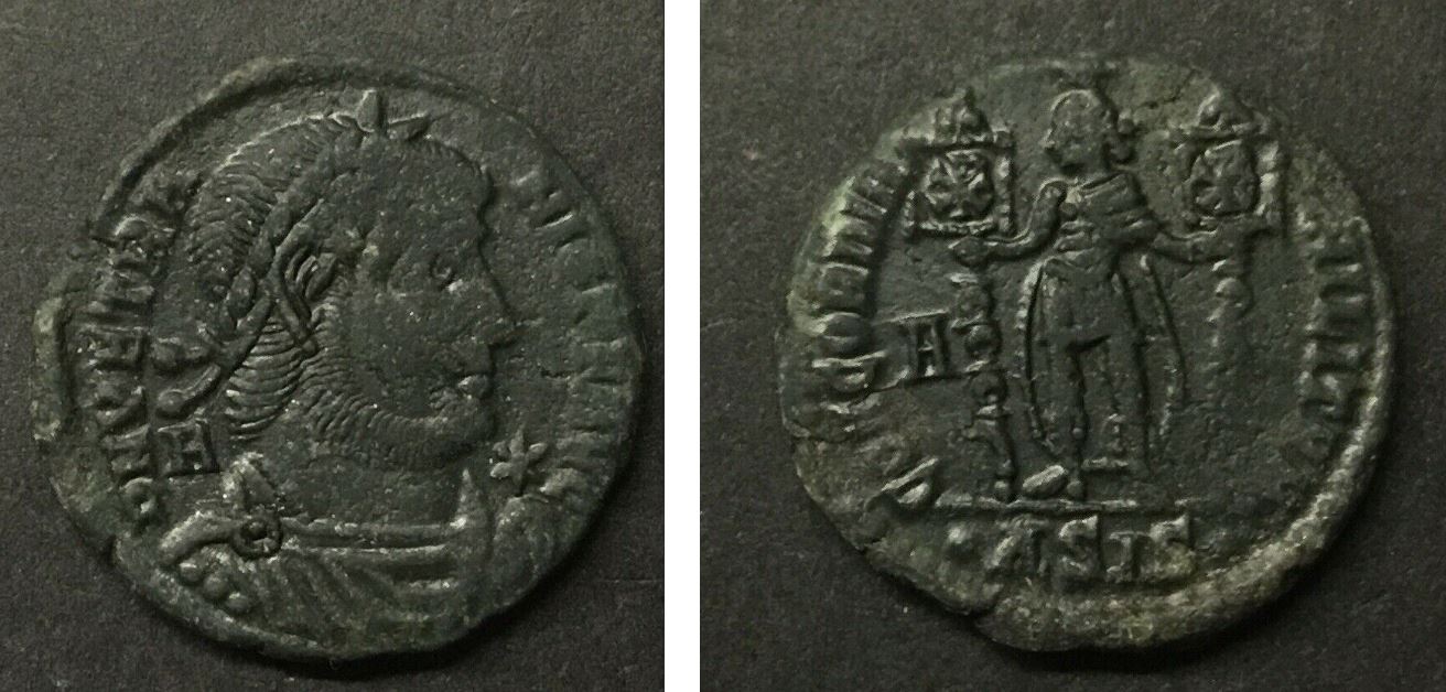 My-Roman-Coins-With-Early-Christian-Symbols
