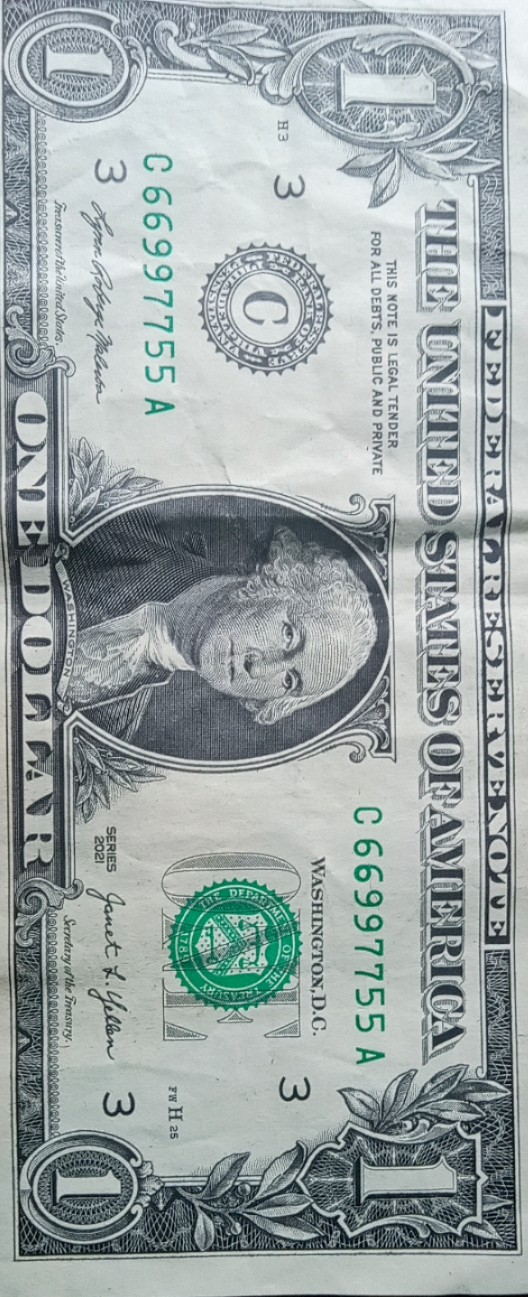 My-Serial-Number-On-Dollars-I-Have-Are-Unique
