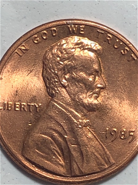 1985-Penny-Are-This-A-Plating-Bubbles.-?-Or-An-Error