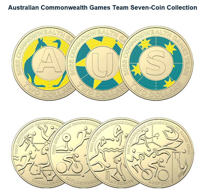 2022-Commonwealth-Games-Coins-At-Woolworths