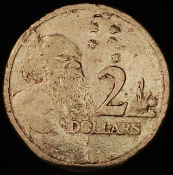 1994-Aussie-$2---Real-&-Damaged-Or-Counterfeit
