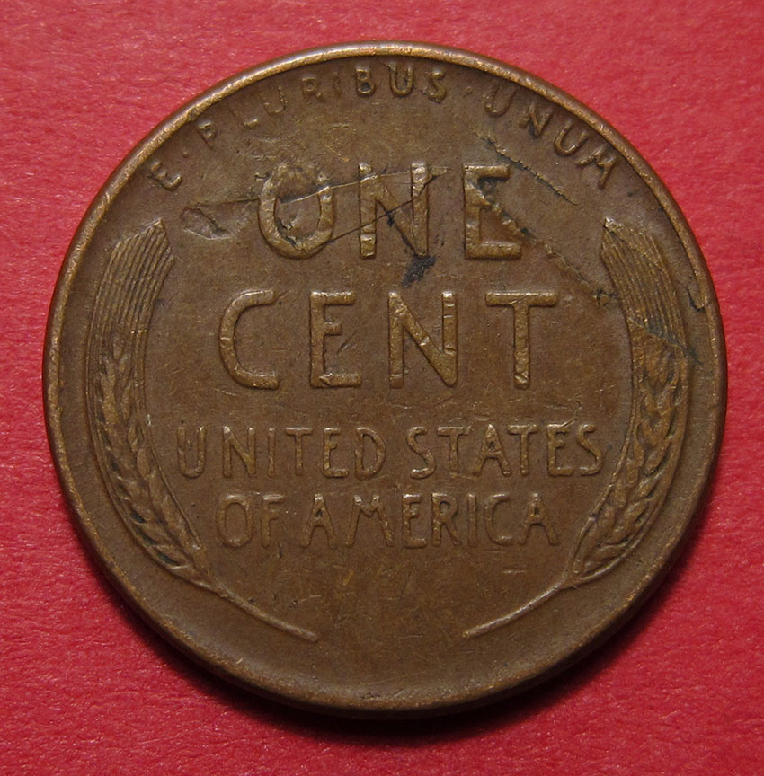 1948-Lincoln-Wheat-Cent-Reverse-Delamination