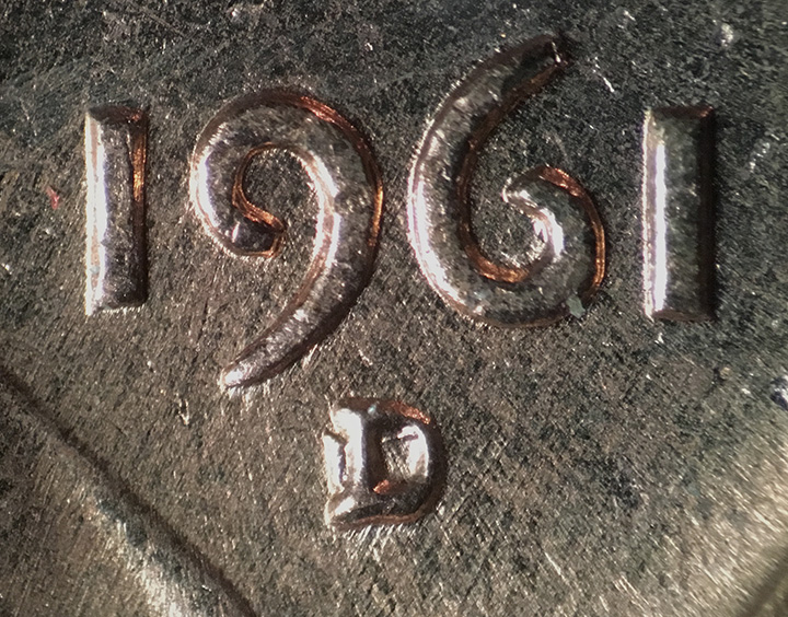 1961-D-Lincoln-Memorial-Cent-B/U-Roll:--FS-501,-RPM-004-And-RPM-047