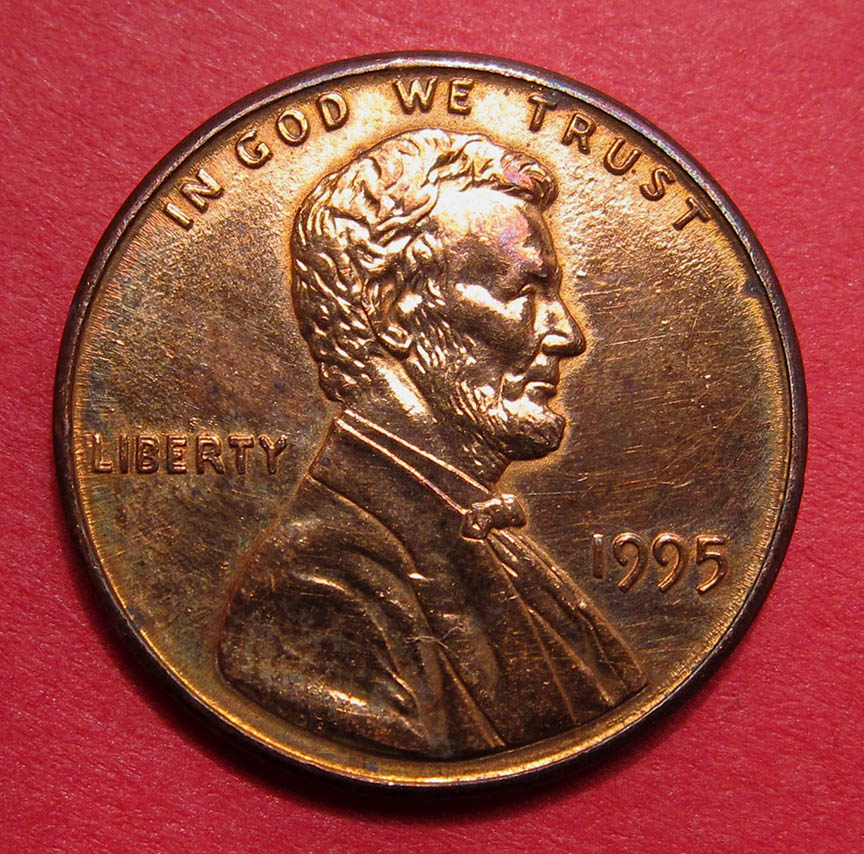 1995-Lincoln-Memorial-Cent-Doubled-Die-DDO-001,-FS-101---Polished