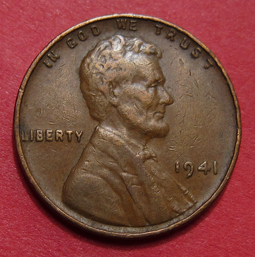 1941-Lincoln-Wheat-Cent-Doubled-Die-DDO-001,-FS-101-From-Bag