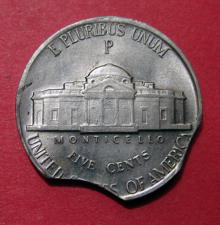 1945-P-Jefferson-Nickel-Double-Clipped-Planchet---MS