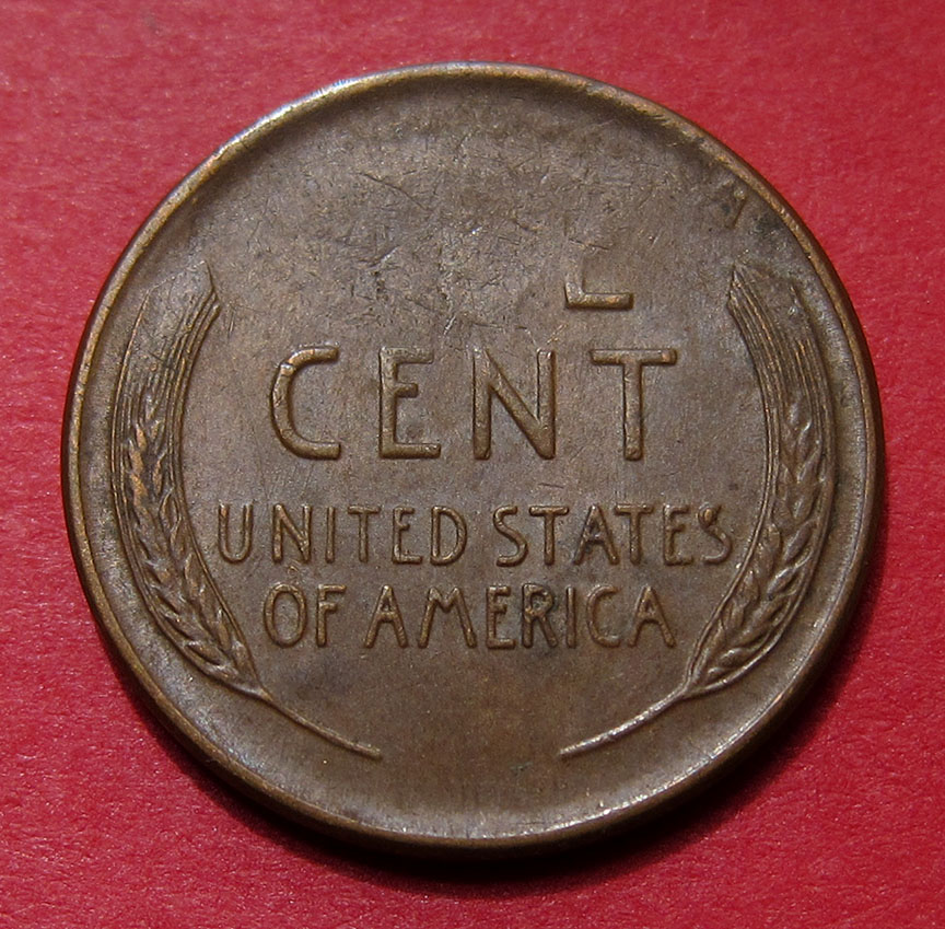 1955-Lincoln-Wheat-Cent-Mint-Error---Tapered-Planchet-2.58g