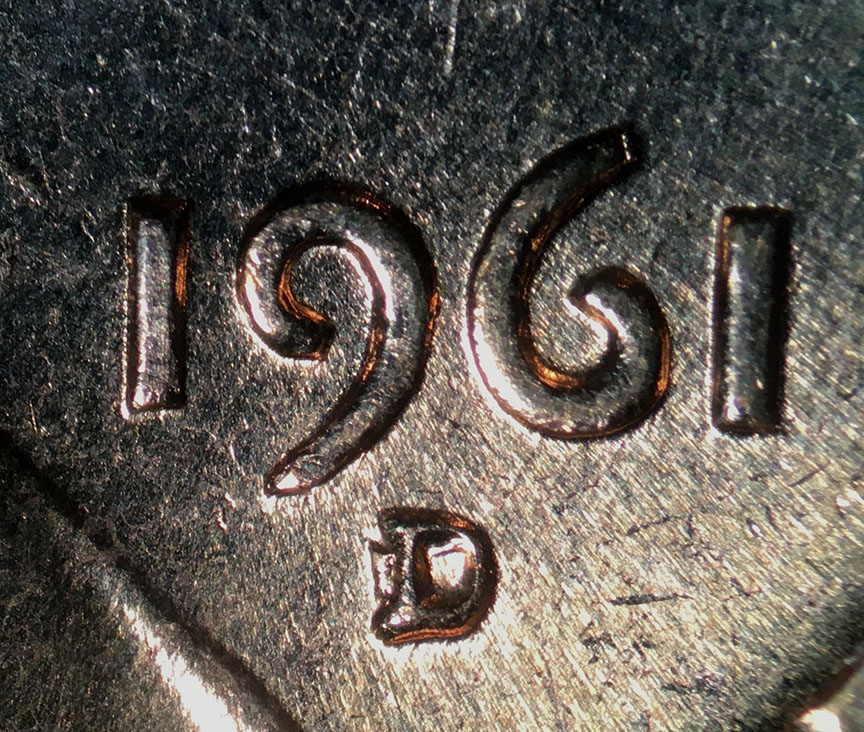 1961-D/D/Horizontal-D-Lincoln-Memorial-Cent-RPM-001,-FS-501---MS