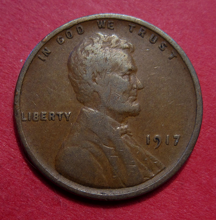 1917-Lincoln-Wheat-Cent-Doubled-Die-DDO-001,-FS-101---PCGS-83-Lamination