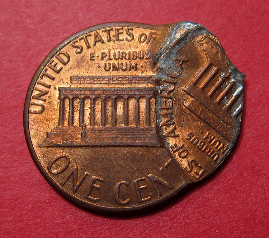 1984-Lincoln-Memorial-Cent-Mint-Error---Double-Struck-W/-Indent