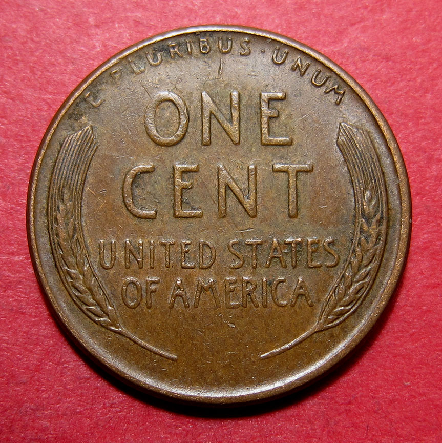 1957-D-Lincoln-Wheat-Cent-Mint-Error---Die-Dents