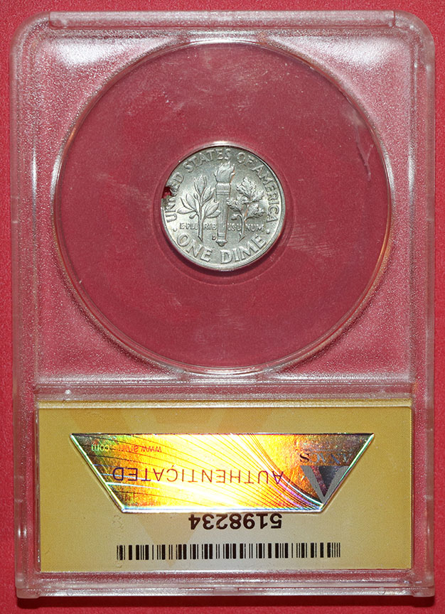 1960-D-Roosevelt-Dime-Mint-Error---Ragged-Clip