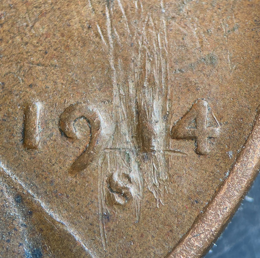 1944-S-Lincoln-Wheat-Cent-Altered-Date---Fake-1914-S