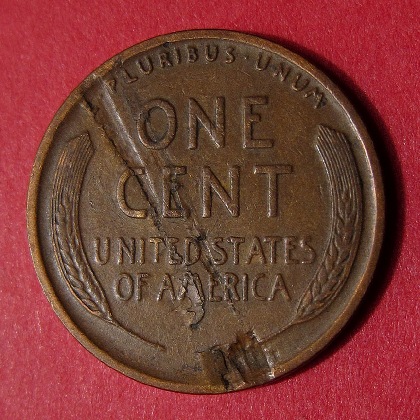 1921-Lincoln-Wheat-Cent-Mint-Error---Lamination-Issues