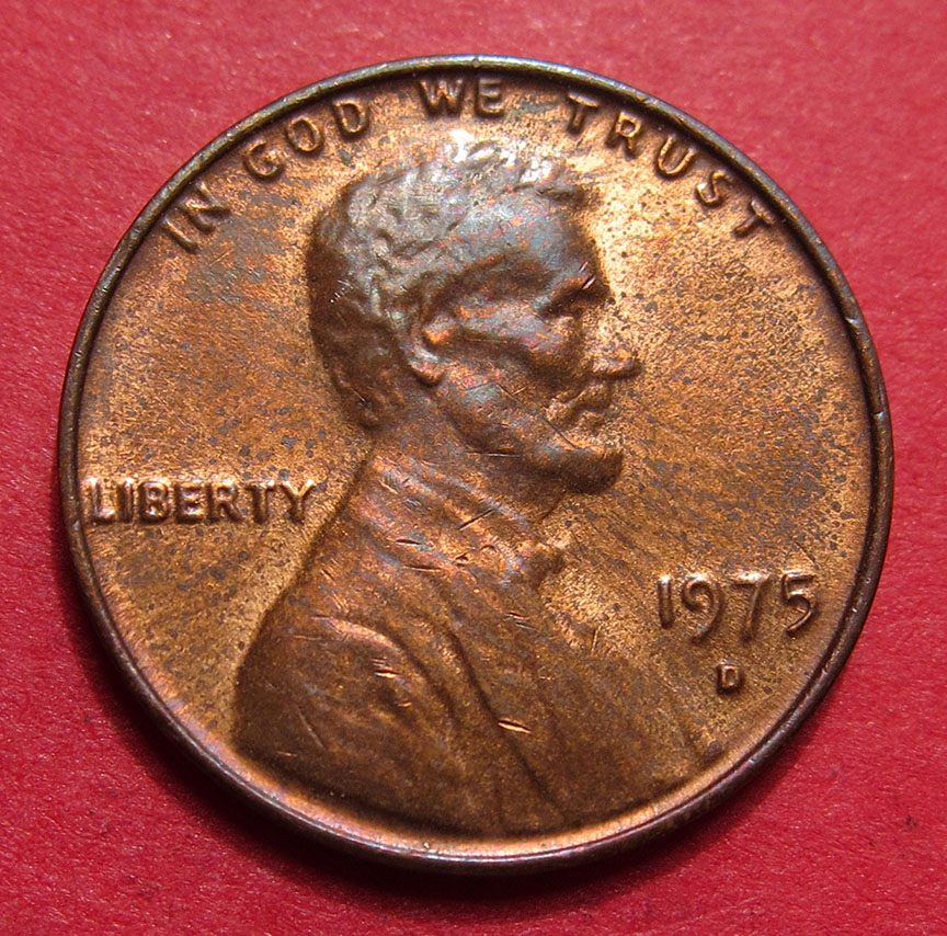 1975-D-Lincoln-Memorial-Cent-Altered---Two-Heads