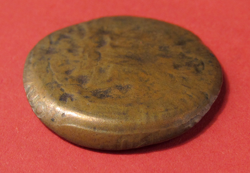 No-Date-Denver-Washington-Quarter-Mint-Error---Capped-Die-Struck-On-Cent-Planchet---Help!