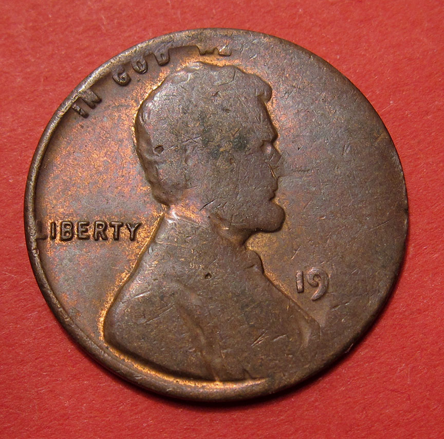 19xx-Lincoln-Memorial-Cent-Mint-Error---Thin/Tapered-Planchet-1.83g