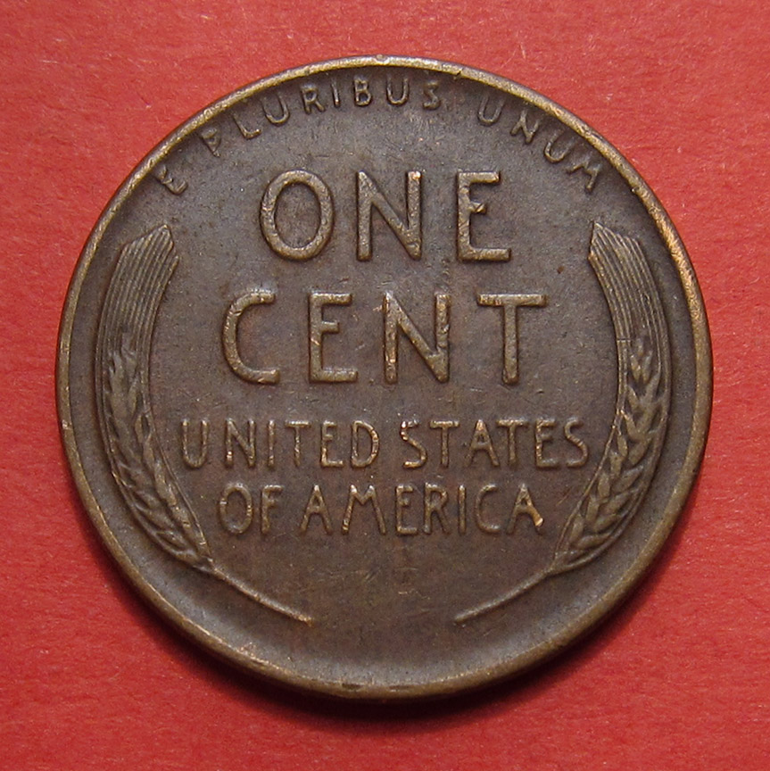 1956-D-Lincoln-Wheat-Cent-Mint-Error---Lamination-Loss