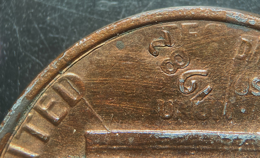 1982-Lincoln-Memorial-Cent-Mint-Error---Flip-Over-Double-Strike-Or-Fake?