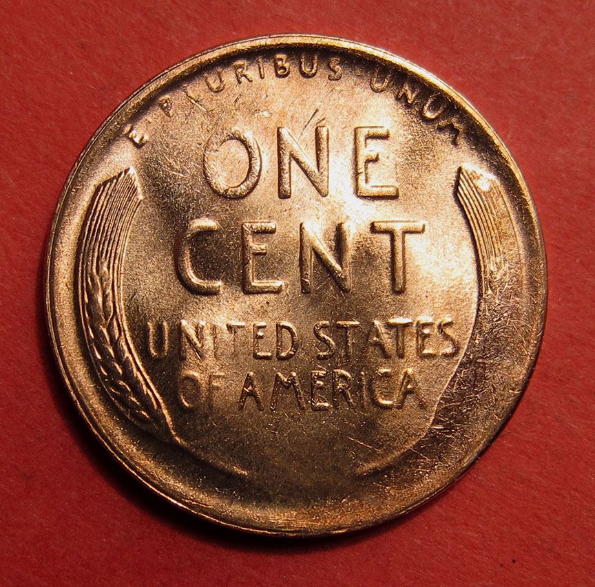 1944-S-Lincoln-Wheat-Cent-Mint-Error---Tapered-Planchet-2.90g