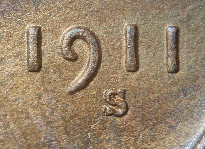1911-S/S-Lincoln-Wheat-Cent---RPM-001,-FS-501