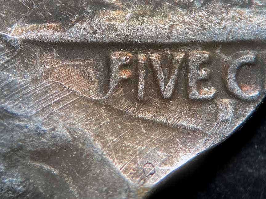 1921-S-Buffalo-Nickel-Flip-Over-Double-Strike---Counterfeit
