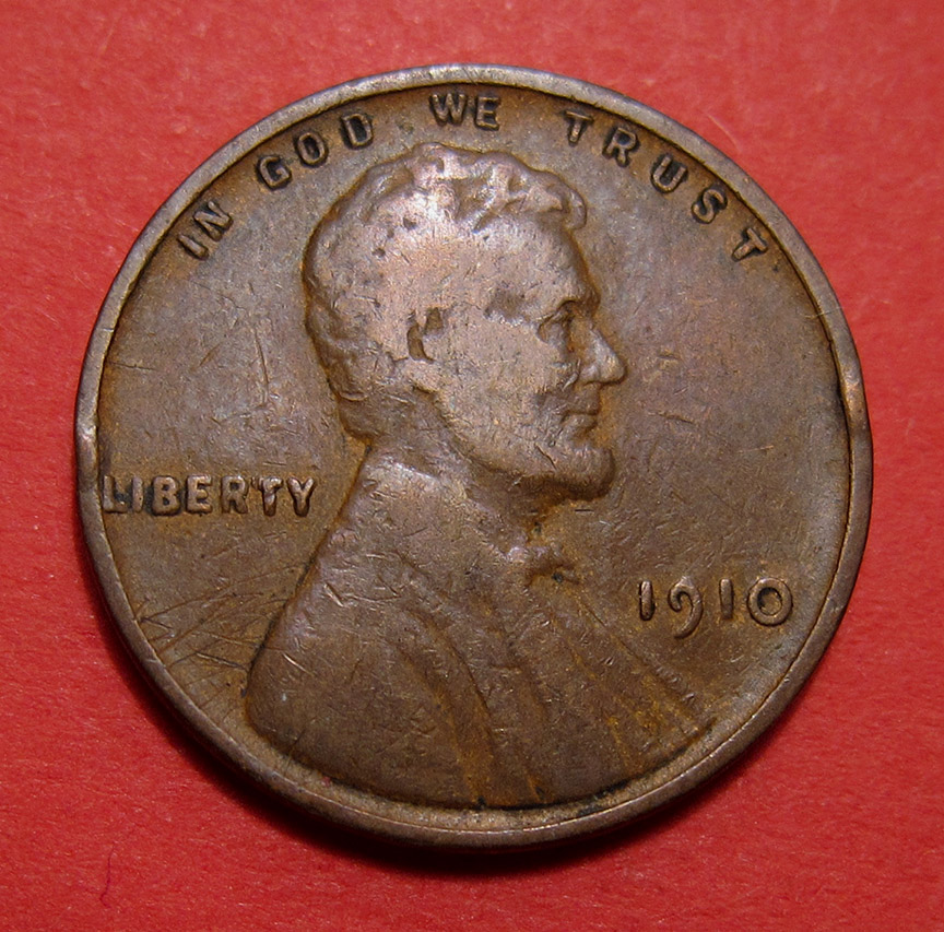 1910-Lincoln-Wheat-Cent-Mint-Error---Rotated-Die-90-Degrees