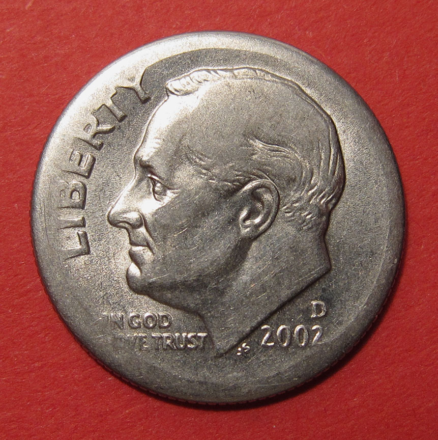 2002-D-Roosevelt-Dime-Mint-Error---Weak-Strike-Or-?