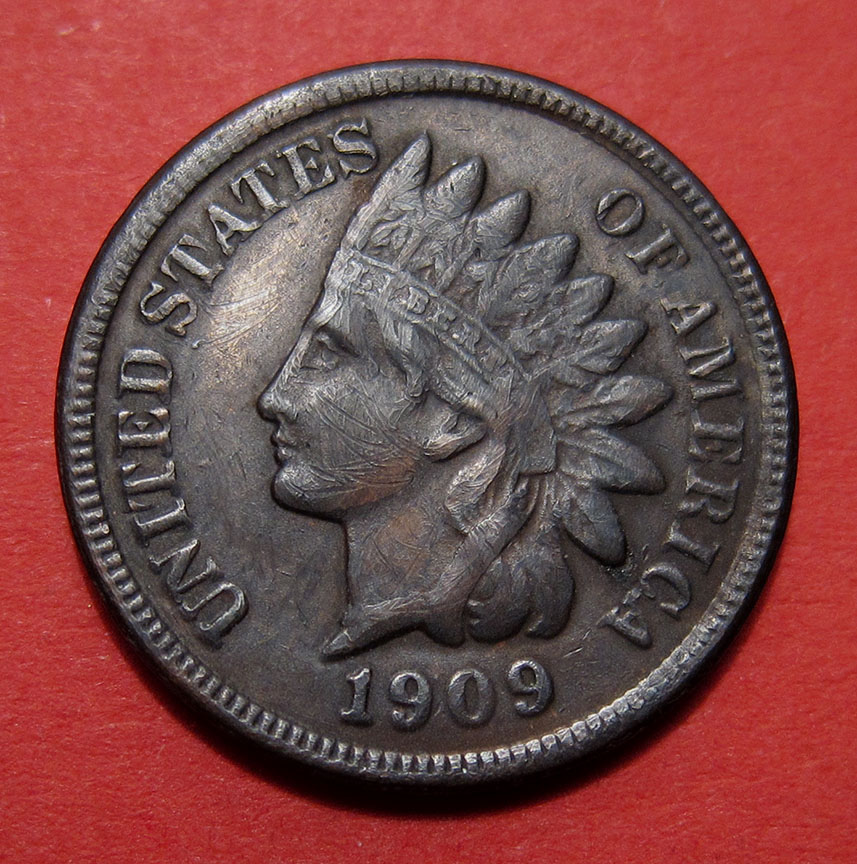 1909-S-Indian-Head-Cent-Counterfeit---Cast-Fake