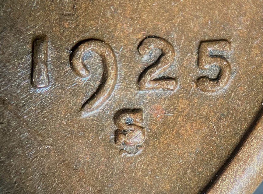 1925-S/S-Lincoln-Wheat-Cent---RPM-001,-FS-501