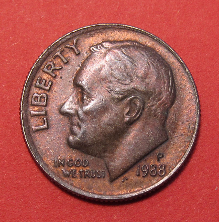 1988-P-Roosevelt-Dime---Coppery-Color