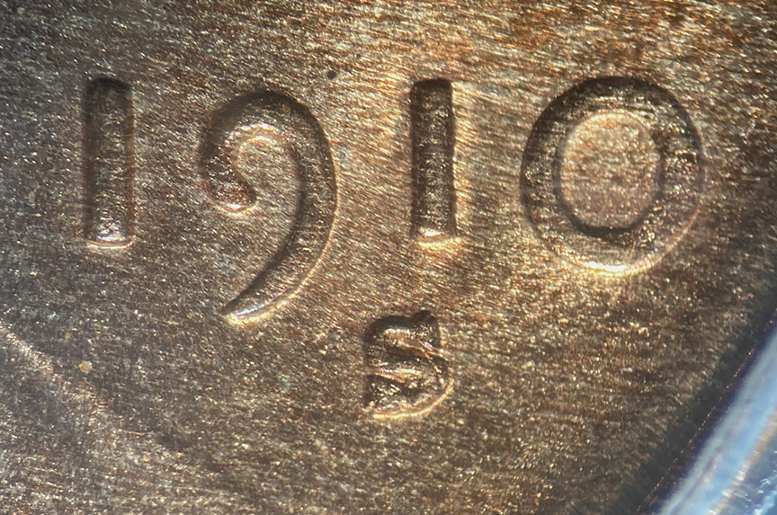 1910-S/S-Lincoln-Wheat-Cent---RPM-003,-Inverted-S-Over-Inverted-S