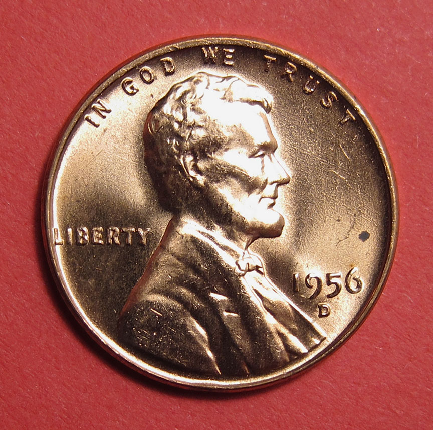 1956-D-&-S-Lincoln-Wheat-Cent---WDMM-001-Displaced-Mint-Mark