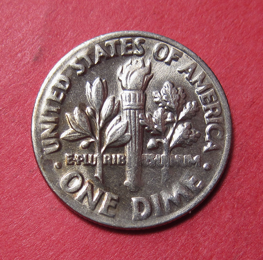 1985-D-Roosevelt-Dime-Mint-Error---Weak-Strike