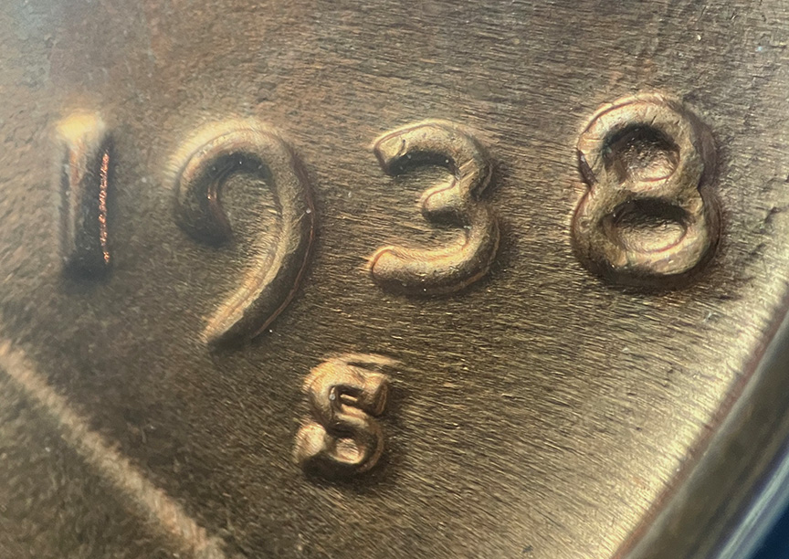 1938-S/S-Lincoln-Wheat-Cent---RPM-001,-FS-501