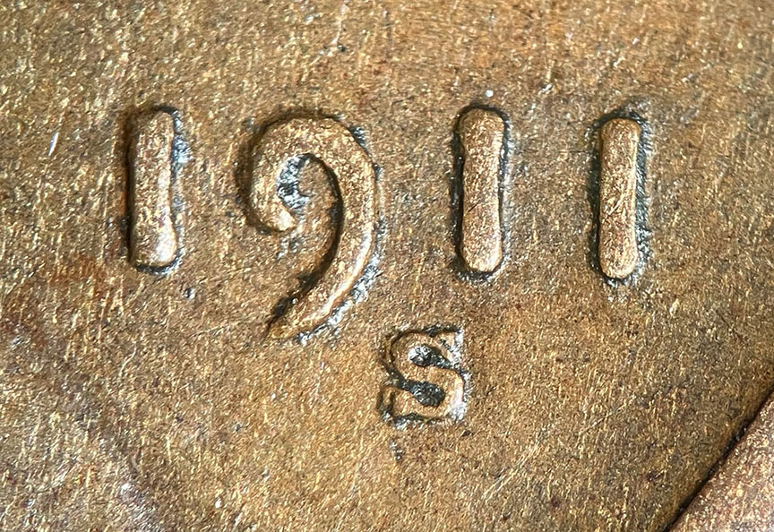 1911-S/S-Lincoln-Wheat-Cent---RPM-001,-FS-501
