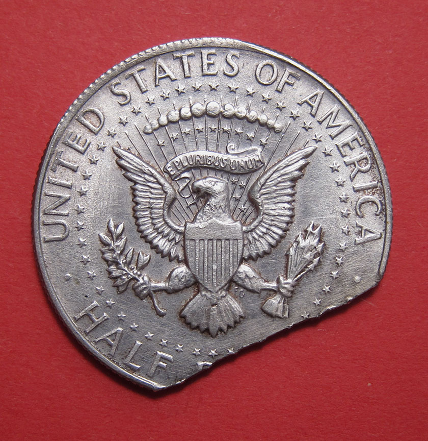 1968-D-Kennedy-Half-Dollar-Mint-Error---Incoplete-Planchet-W/-Reeding-On-Clip