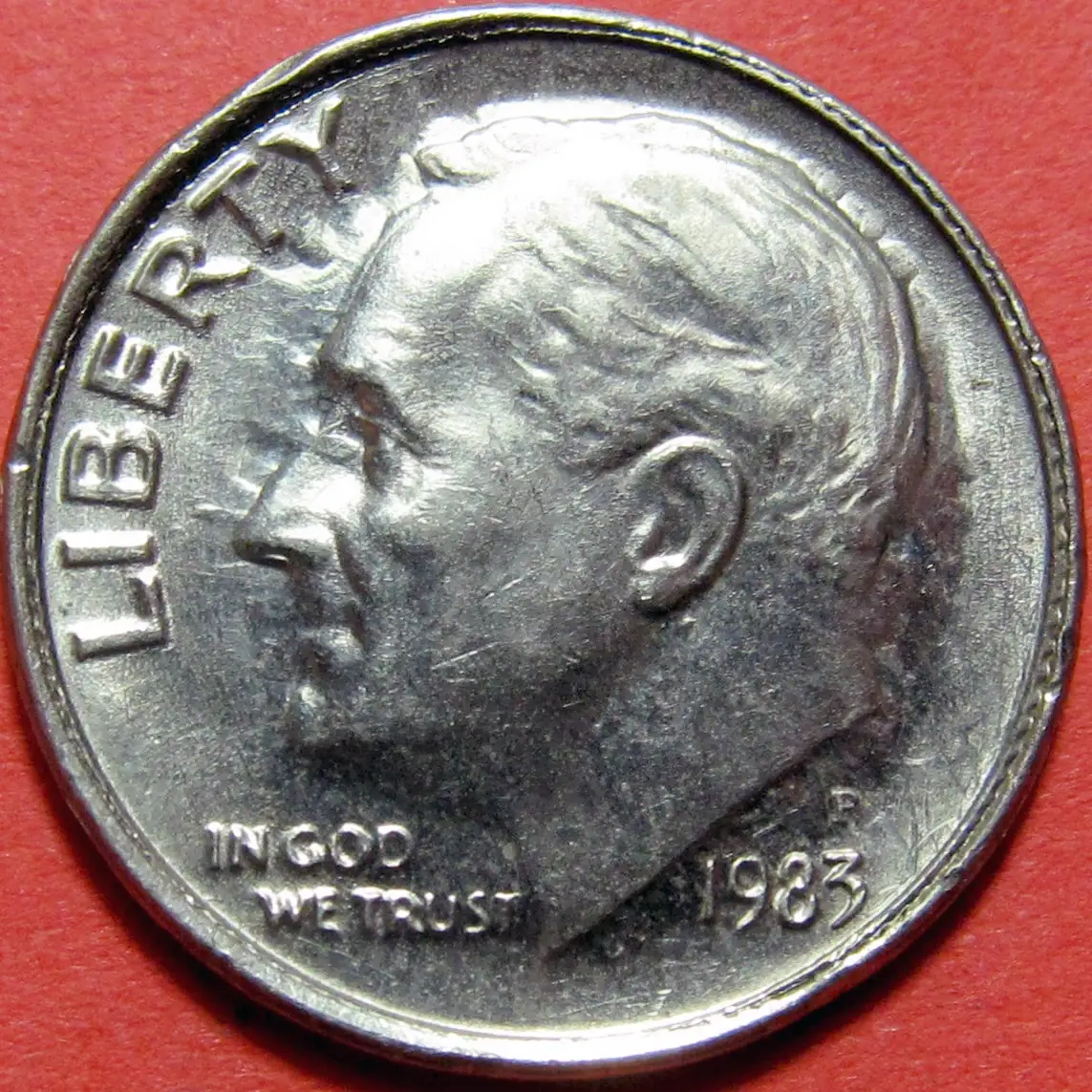 1983-Roosevelt-Dime-Mint-Errors---Clash,-RRDC-And-Partial-Collar