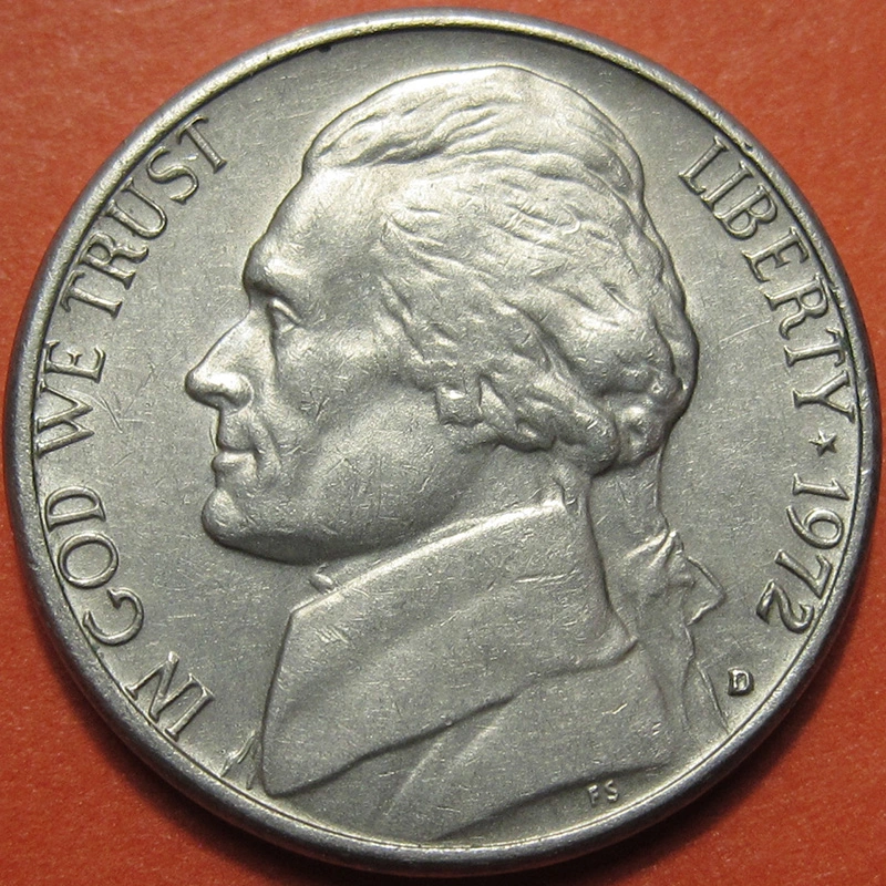 1972-D-Jefferson-Nickel-Mint-Error---Split-Die