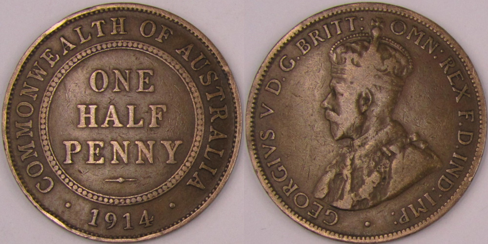 Trying-Verdicare-On-Some-Bronze-Australian-Coins