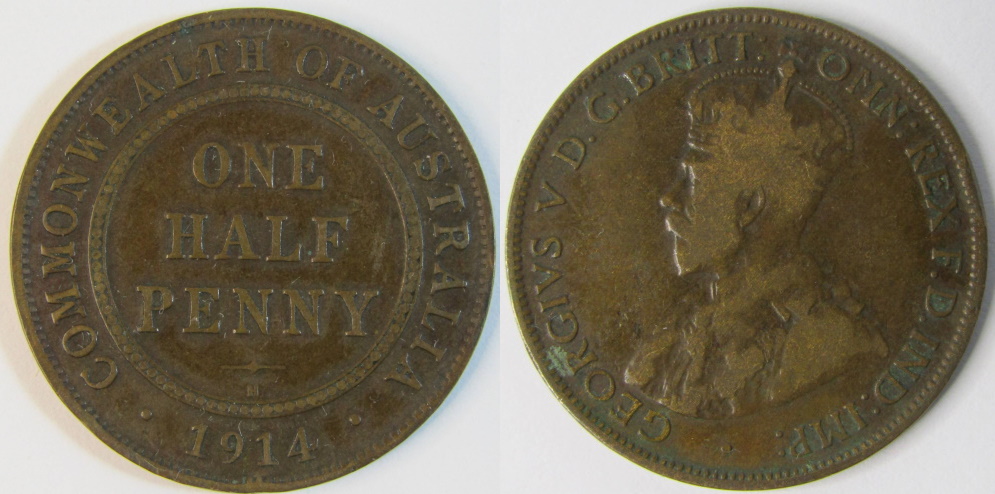 Trying-Verdicare-On-Some-Bronze-Australian-Coins