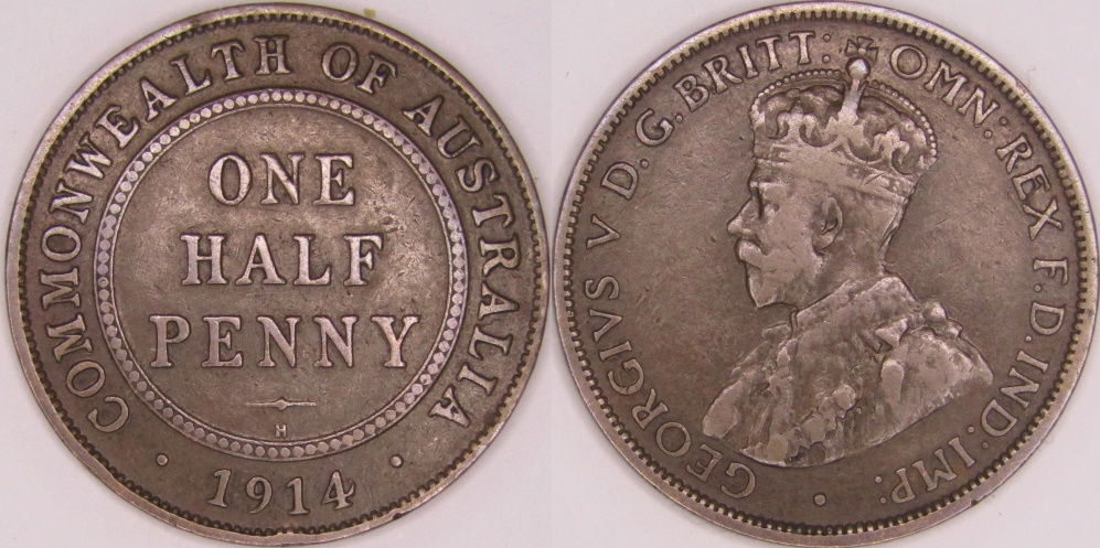 Trying-Verdicare-On-Some-Bronze-Australian-Coins