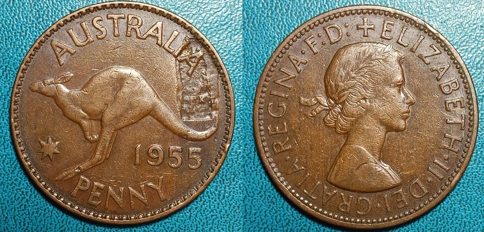 1955-Penny-With-An-Interesting-Planchet-Flaw