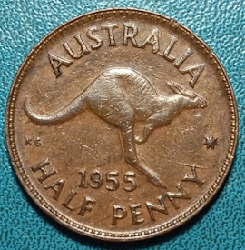 1955-Half-Penny---Planchet-Flaw-Or-Struck-Through?--Your-Opinions-Please.