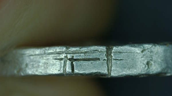 Rim-Edge-Countermarks-On-Bengal-Sultanate-Coin