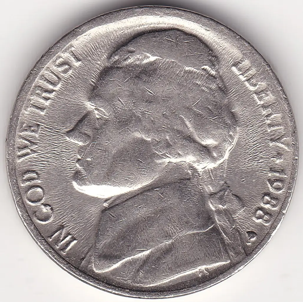 1988-P-US-5-Cents-Radial-Die-Flow-Lines